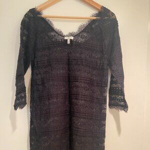 Joie Black Lace sun Dress